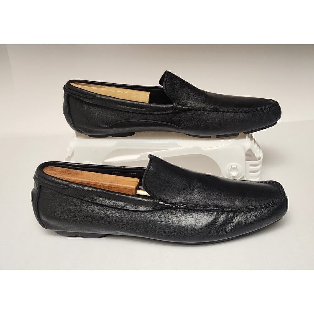 Too Boot Key Largo Men's Black Deerskin Leather Loafer Driving Shoes Size 9.5